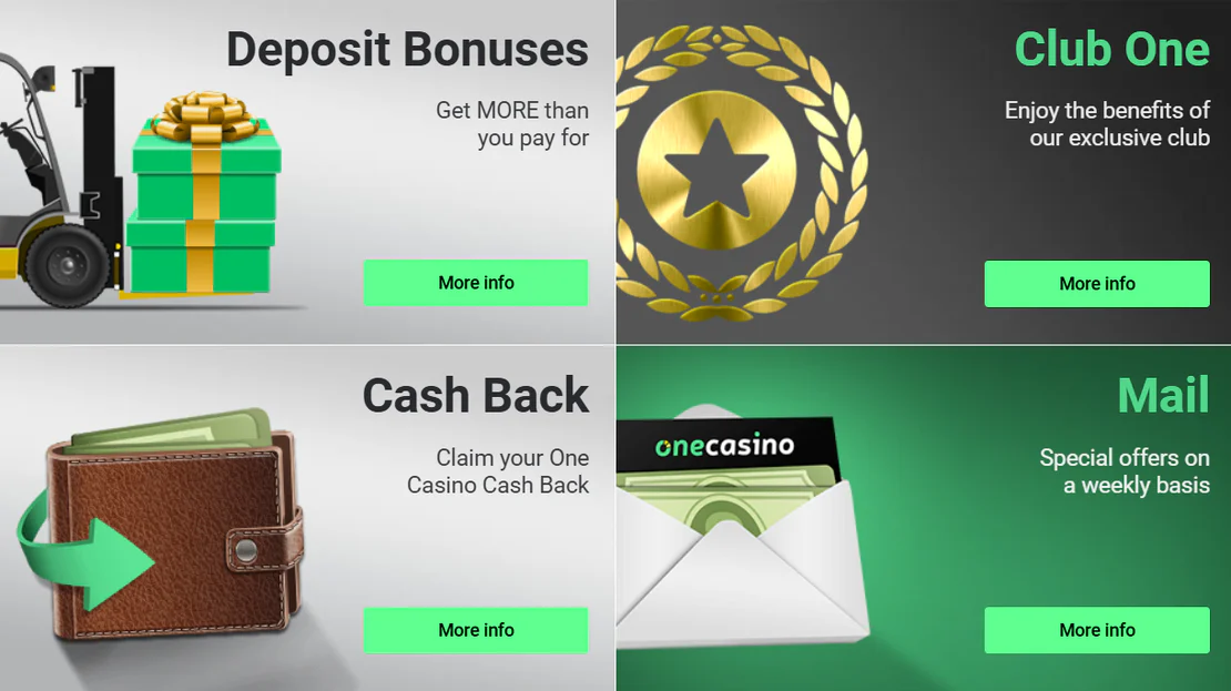 onecasino casino promotions